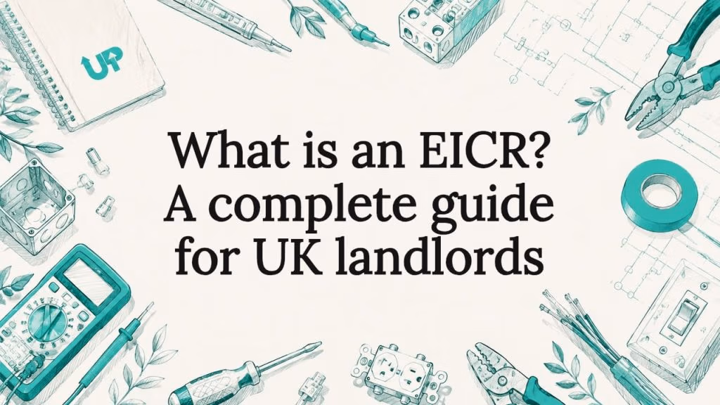 Decorative title card illustration for EICR article