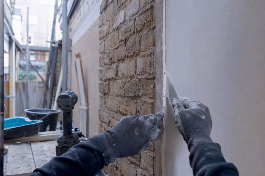 Hands sealing side return extension joint