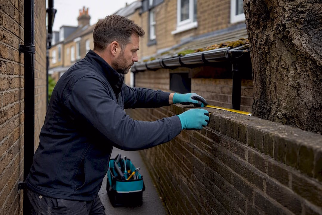 Inspection of London shared property boundary