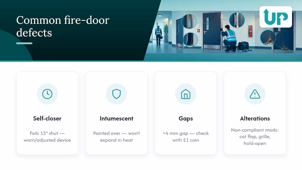 Common fire door defects and responses